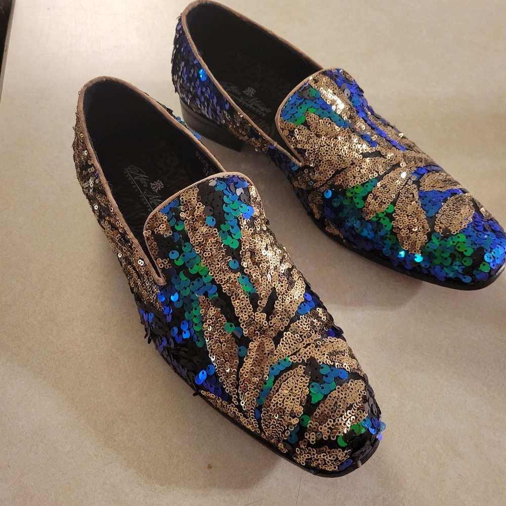 Men's Sequin Shoes